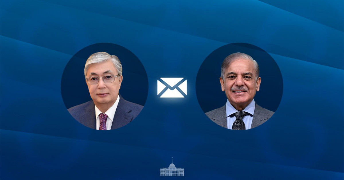 Президент Пәкістан премьер-министрі Шахбаз Шарифті құттықтады