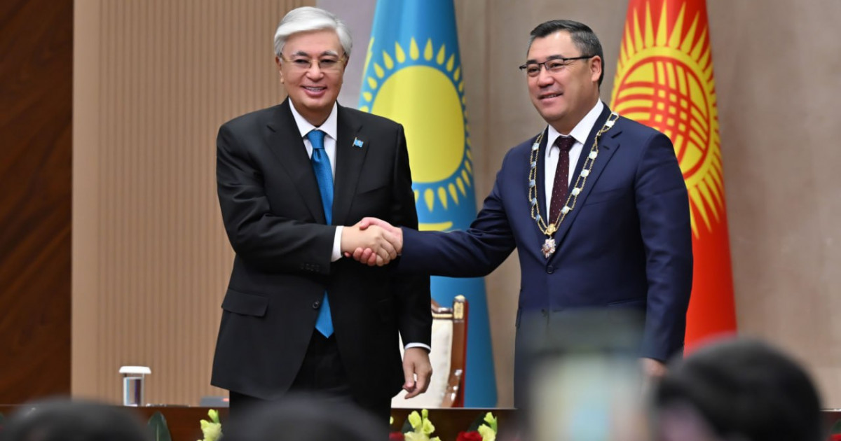 Садыр Жапаров Қасым-Жомарт Тоқаевқа және Қазақ еліне алғыс айтты