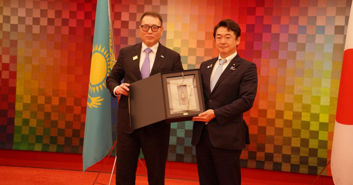 Жапонияда Қазақстанның Туы көтерілді