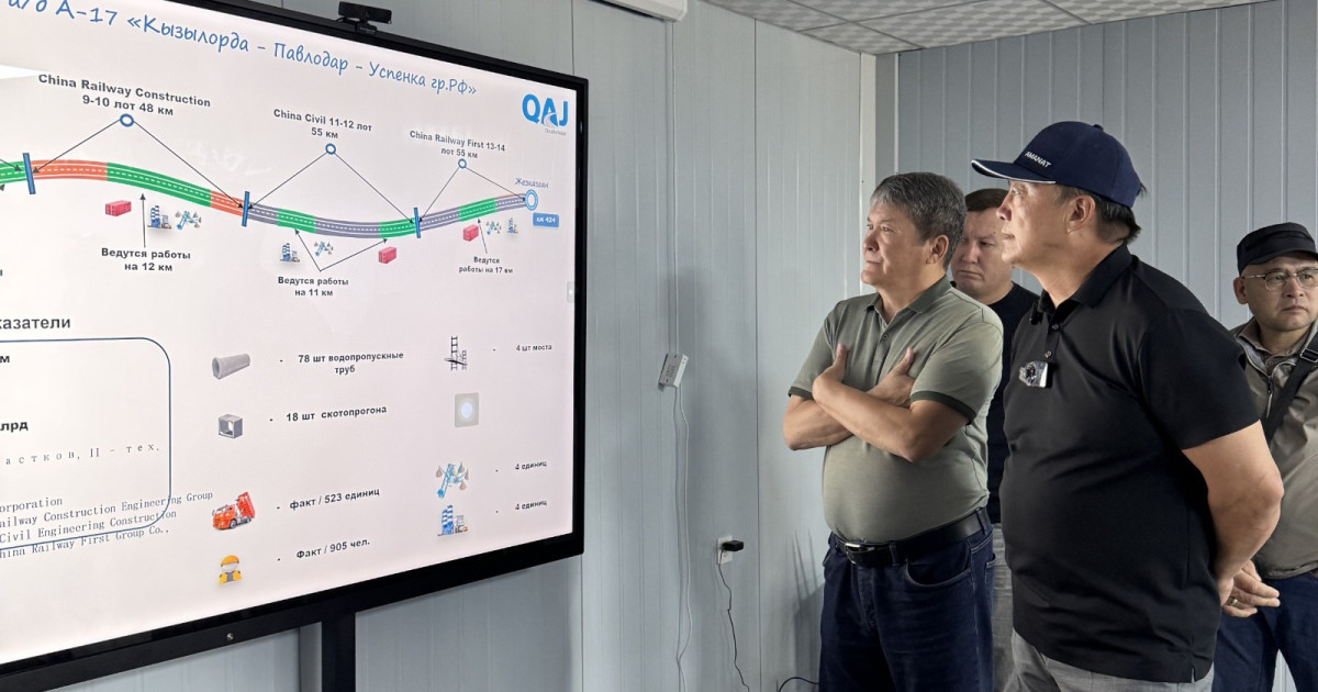 Жезқазған-Қызылорда тасжолының 200 шақырымнан астам бөлігі жөнделіп жатыр