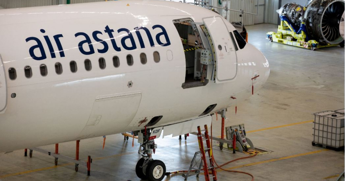 Air Astana: бір уақытта 2 техникалық қызмет жүргізілді