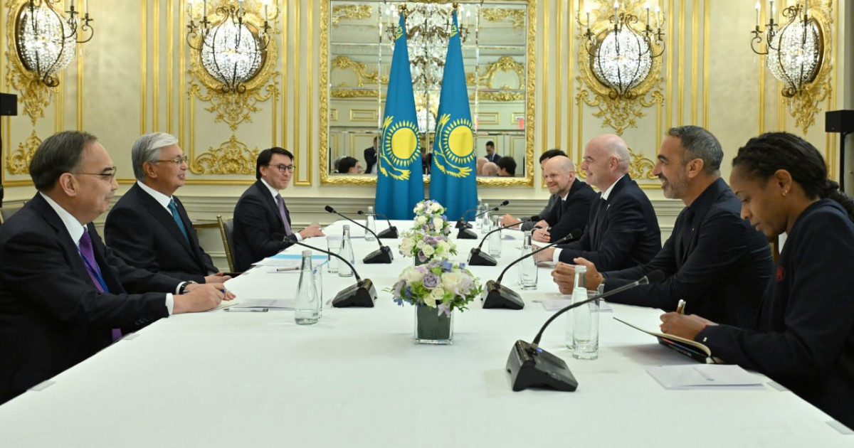 FIFA президенті Джанни Инфантино Қасым-Жомарт Тоқаевқа алғыс айтты