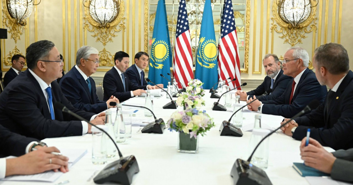 Қасым-Жомарт Тоқаев Даррен Вудспен Теңіз және Қашаған кен орындары туралы пікір алмасты