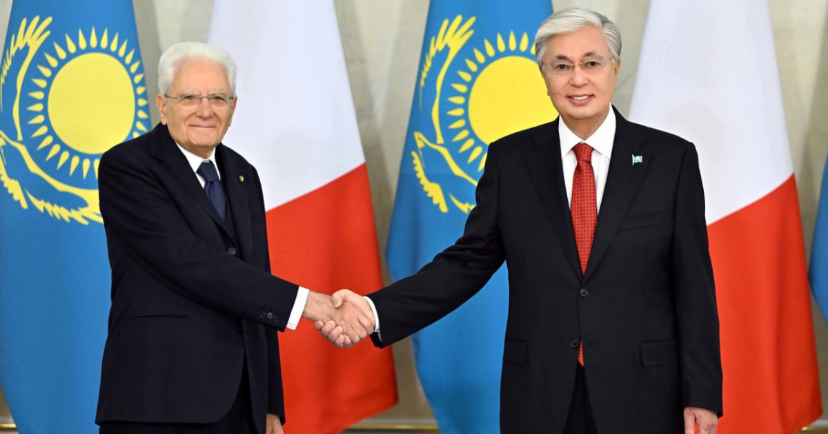 Қасым-Жомарт Тоқаев пен Серджо Маттарелла келіссөз жүргізді