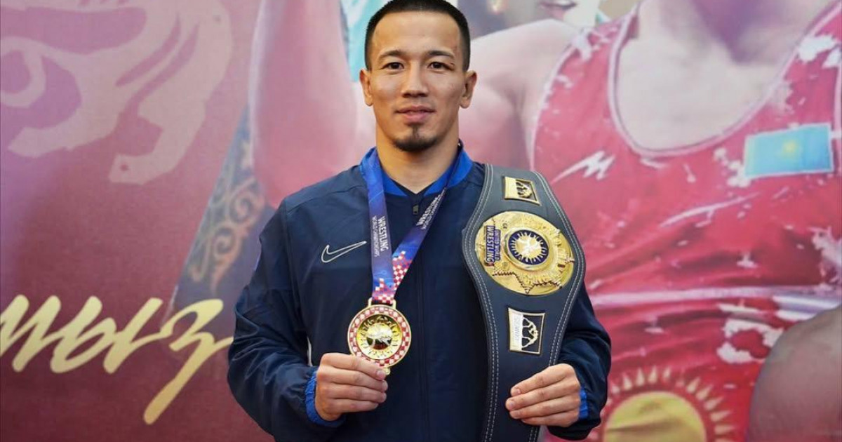 Әлем чемпионы Айдос Сұлтанғали елге оралды