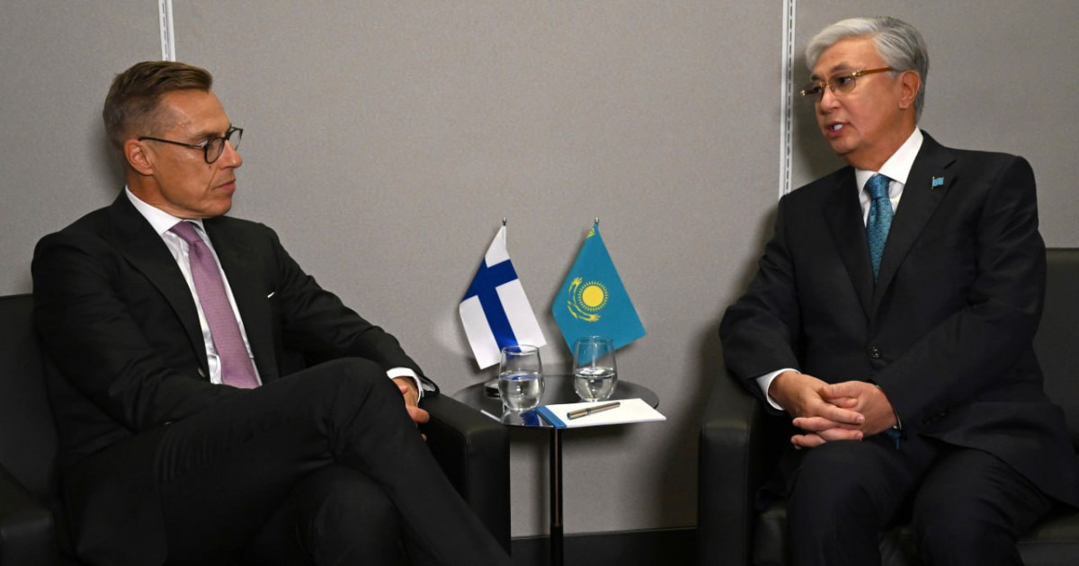 Мемлекет басшысы Финляндия президентімен келіссөз жүргізді