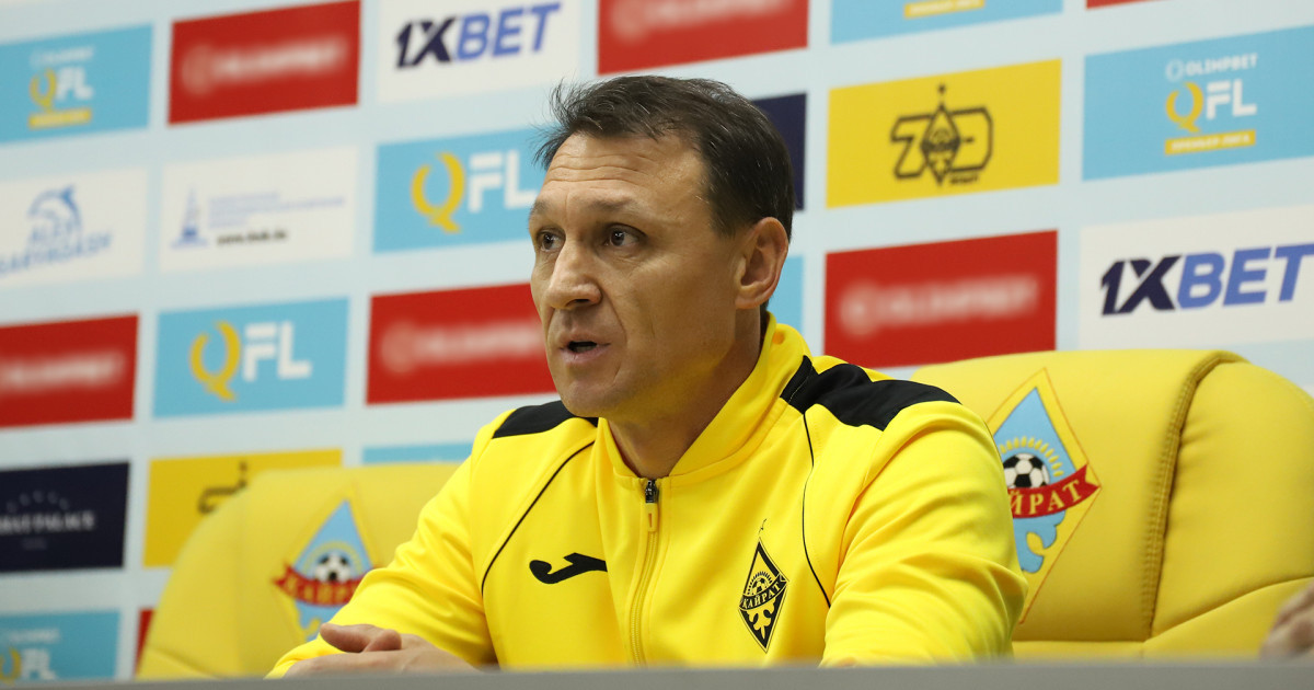 «Реал Мадридке» қарсы мүлдем басқаша ойнаймыз»: «Қайраттың» бас бапкері алдағы ойын жайлы айтты