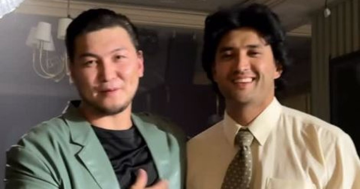 Тәуекел Мүслім марқұм әкесінің рөлін сомдады (видео)