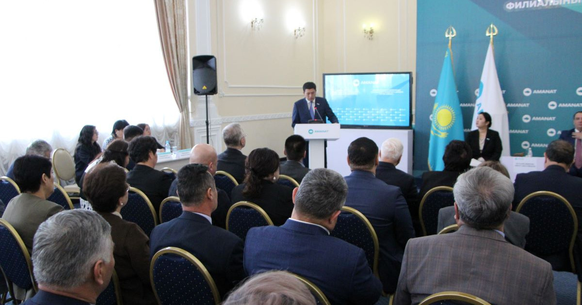«AMANAT» партиясы Павлодар облыстық филиалының жаңа төрағасы сайланды