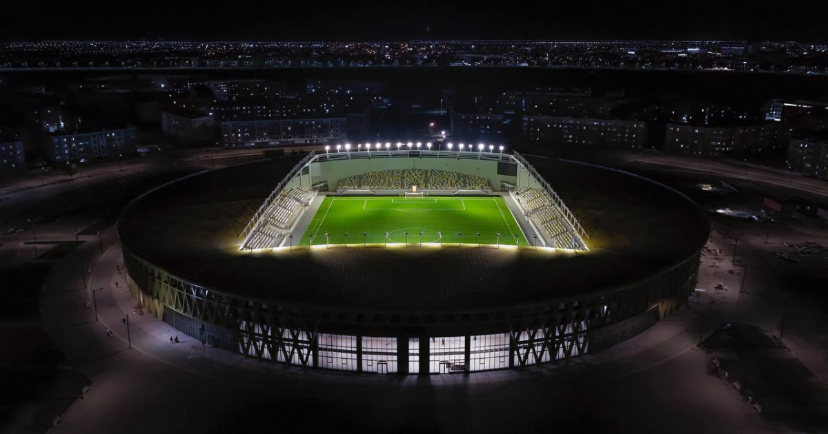 Елімізде УЕФА стандарты бойынша салынған үшінші стадион ашылды