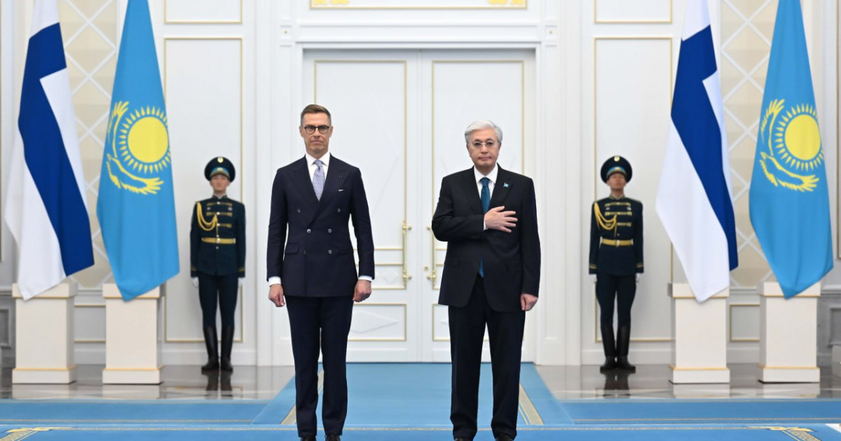 Қасым-Жомарт Тоқаев Ақордада Финляндия президентін қарсы алды