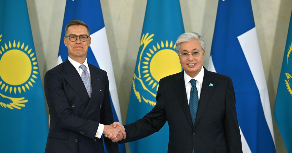 Қасым-Жомарт Тоқаев пен Александр Стубб бірлескен мәлімдеме қабылдады