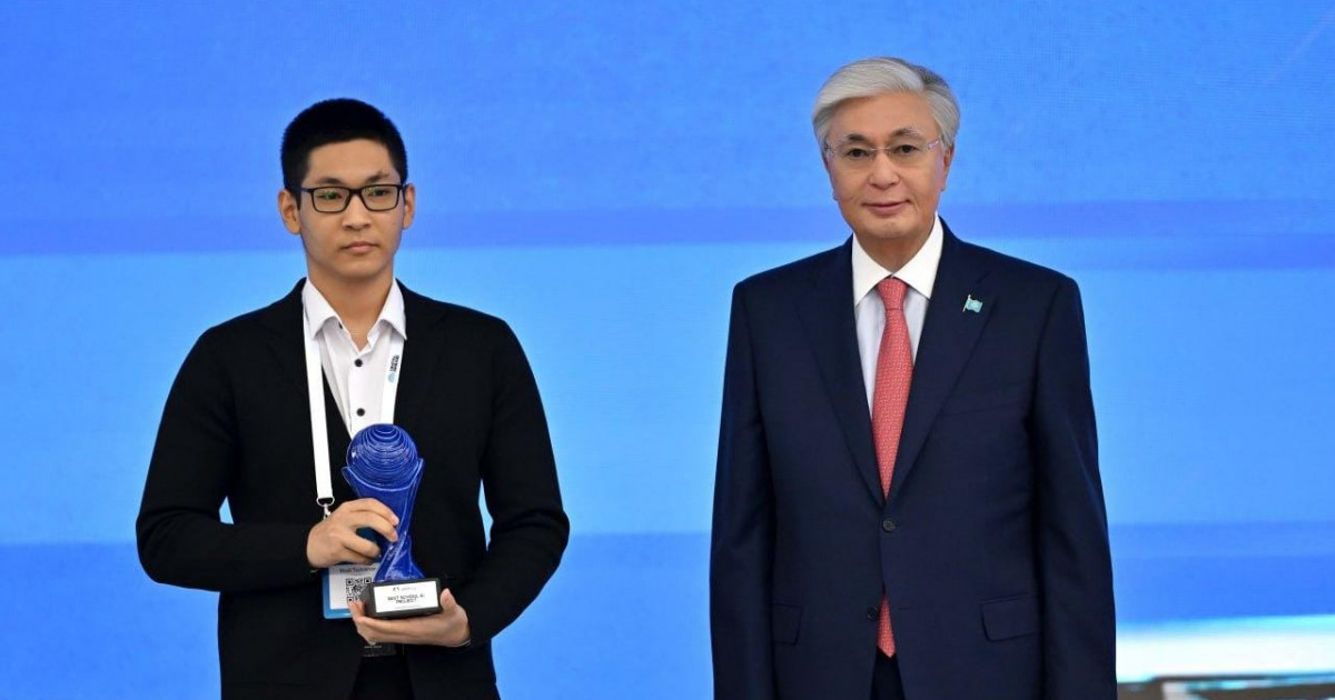 Президент AI SANA Generative Nation байқауының жеңімпаздарын марапаттады