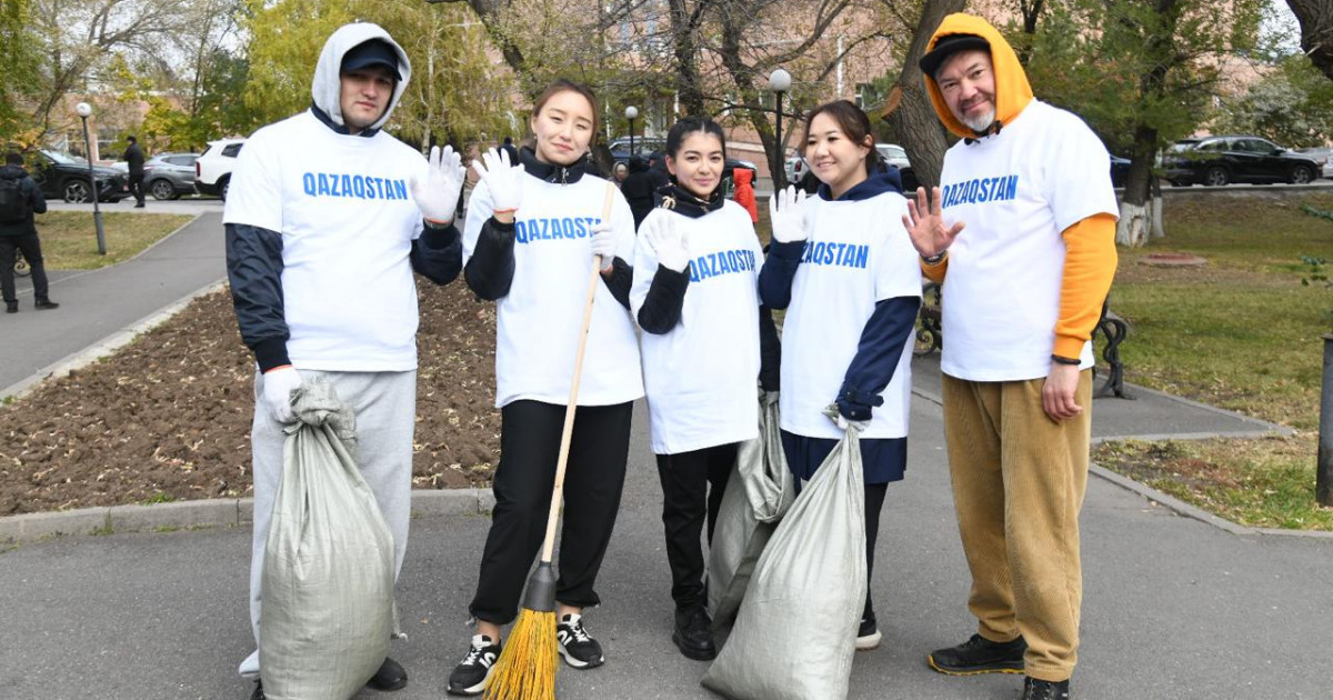Республика бойынша өткен «Таза Қазақстан» акциясына 610 мыңнан астам адам қатысты