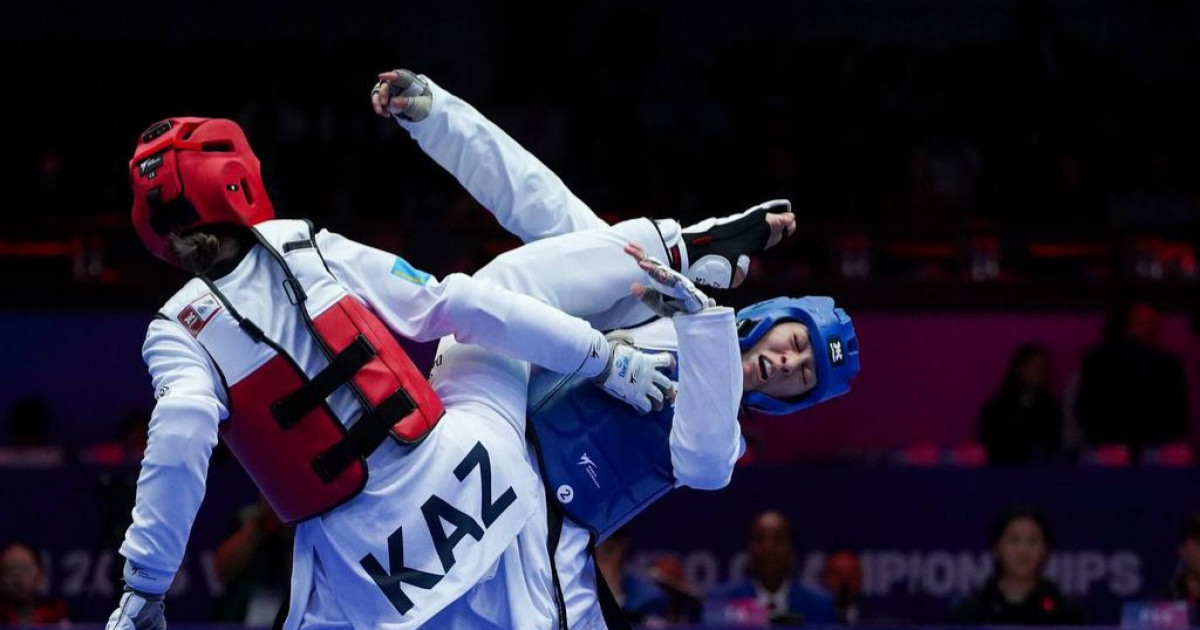 Таэквондошы Айдана Құмартаева әлем чемпионатының жүлдегері атанды