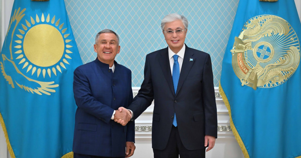 Тоқаев Татарстанның Қазақстандағы бастамаларын қолдайтынын айтты