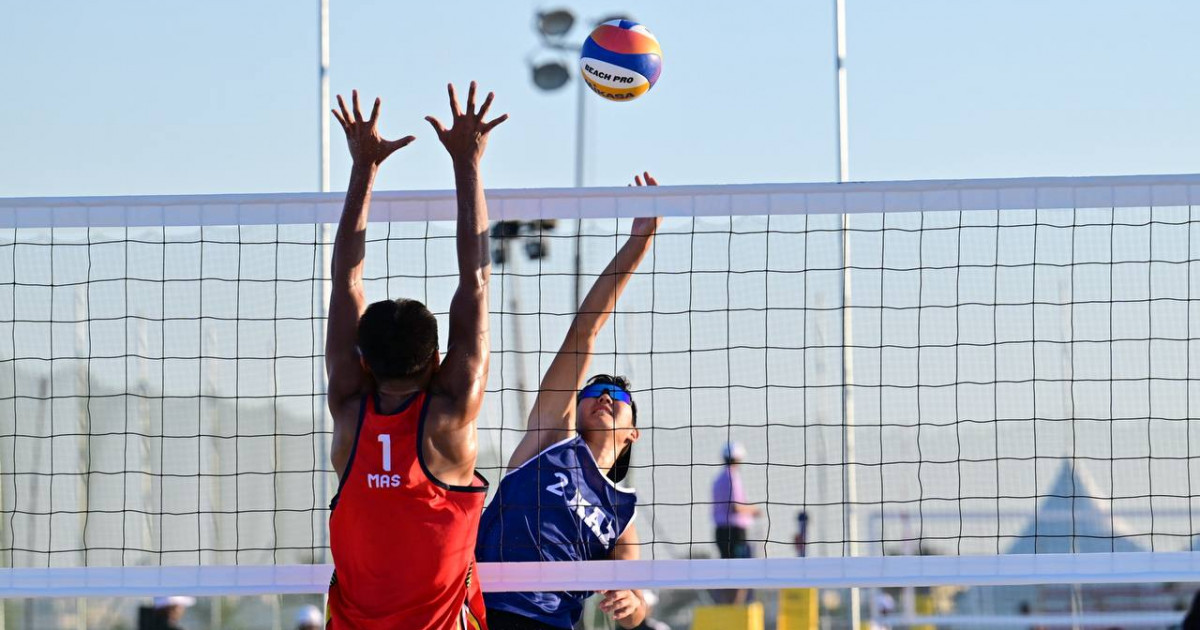 Жағажай волейболы: Қазақстан құрамасы Азия ойындарында үшінші жеңісіне қол жеткізді