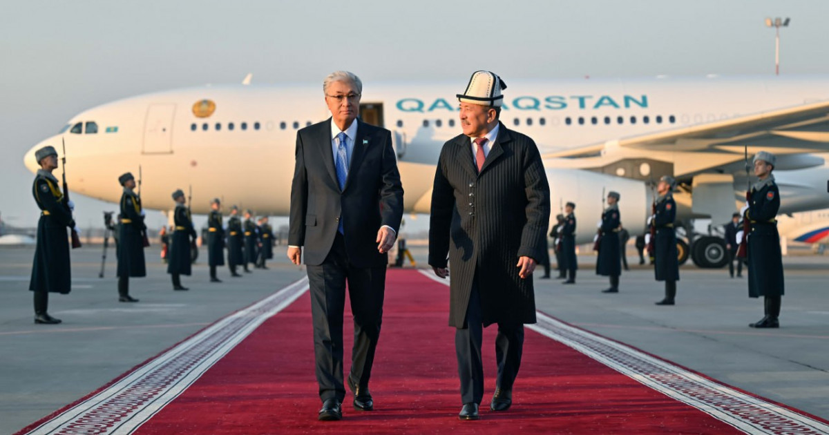 Қасым-Жомарт Тоқаев Бішкек қаласына барды