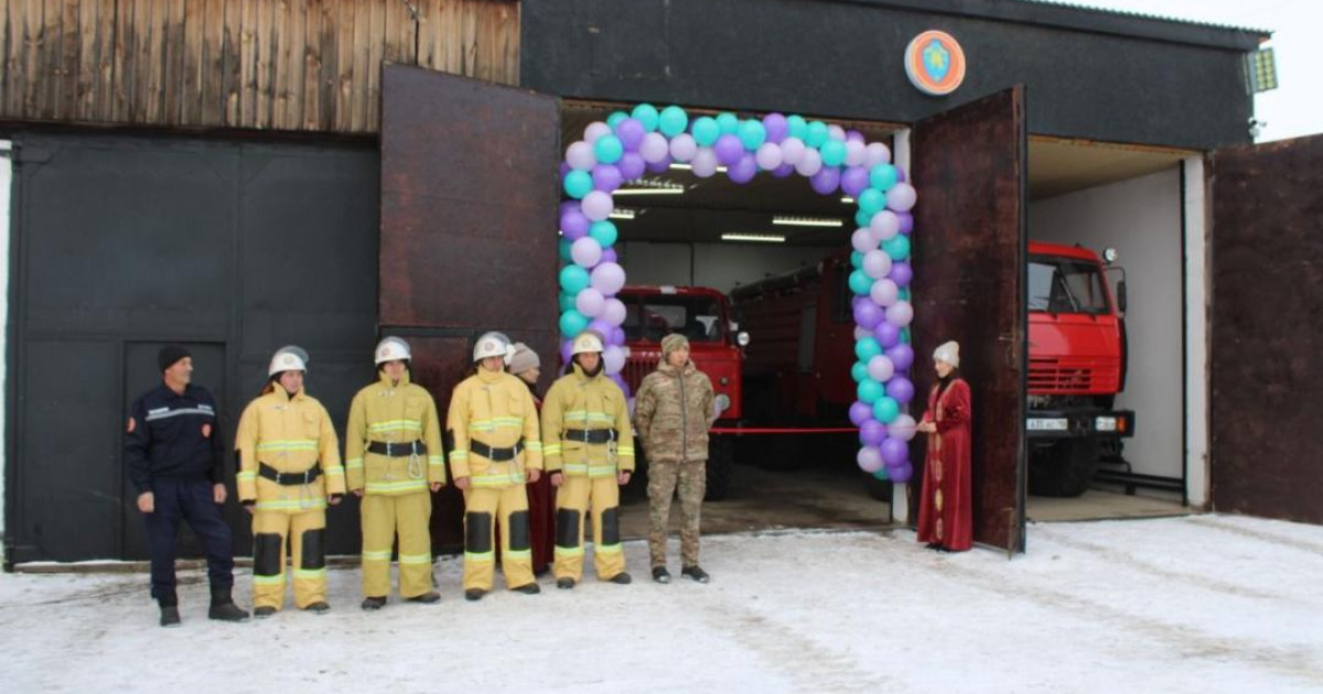 Абай облысында өрт қауіпсіздігі күшейді: Бородулихада жаңа өрт сөндіру пункті ашылды