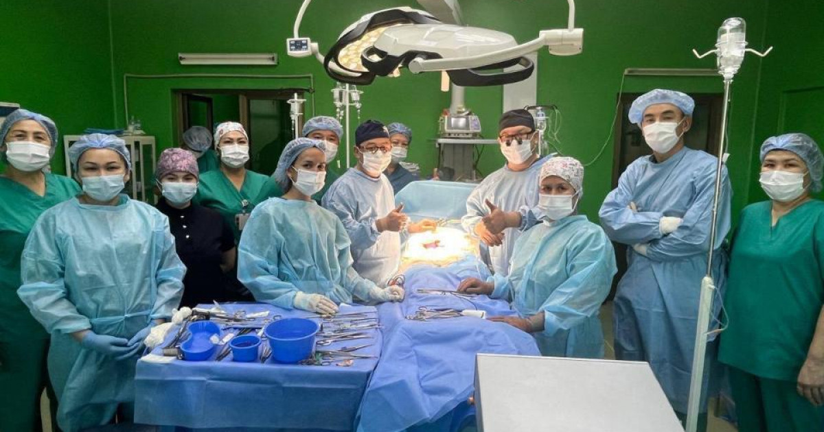 Бір күнде үш науқасқа бүйрек трансплантациясы сәтті жасалды