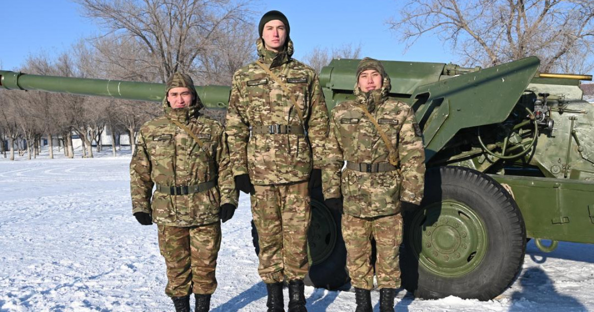 «Бойы – 2 метр 10 сантиметр»: Абай гарнизонында ең бойшаң сарбаз әскери қызметін өтеп жүр