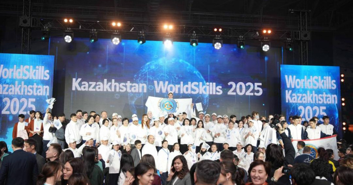 Бүгін Астанада X республикалық WorldSkills Kazakhstan 2025 чемпионаты басталды