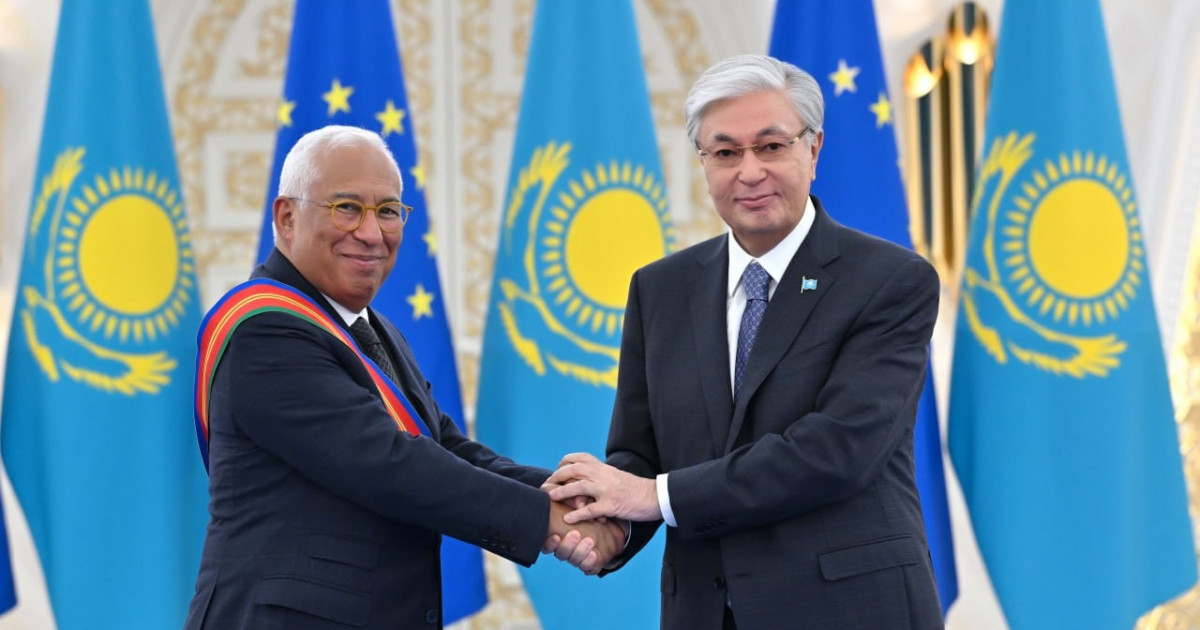 Мемлекет басшысы Еуропалық Кеңес Президентін І дәрежелі «Достық» орденімен марапаттады