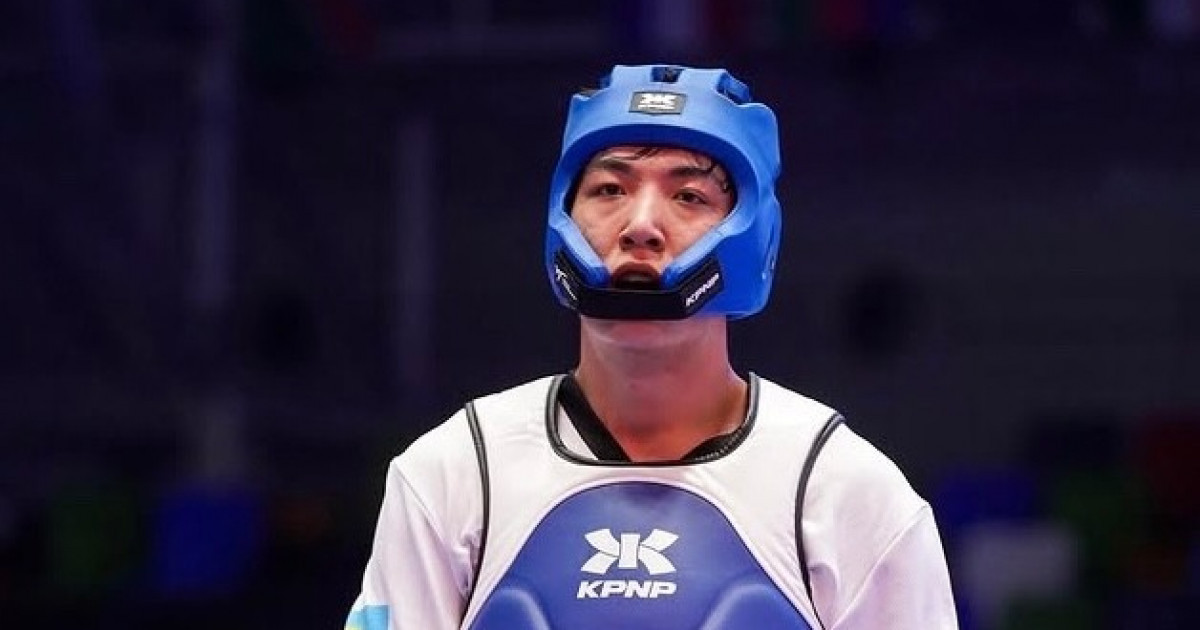 Таэквондошы Бейбарыс Қаблан әлем чемпионатында алтын медальға таласады