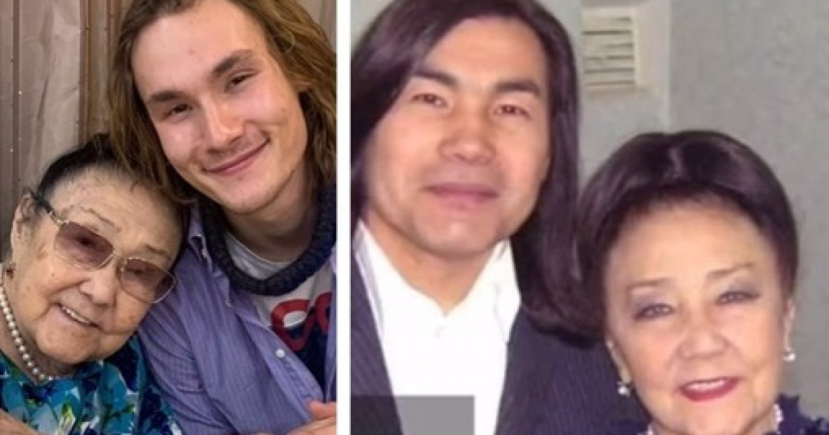 "Екінші анасындай болды": Батырхан Шүкеновтің ұлы Бибігүл Төлегеновамен кездесті