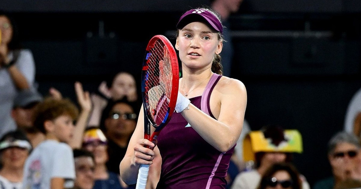 Елена Рыбакина Аустралиядағы турнирдің жартылай финалына шыға алмай қалды