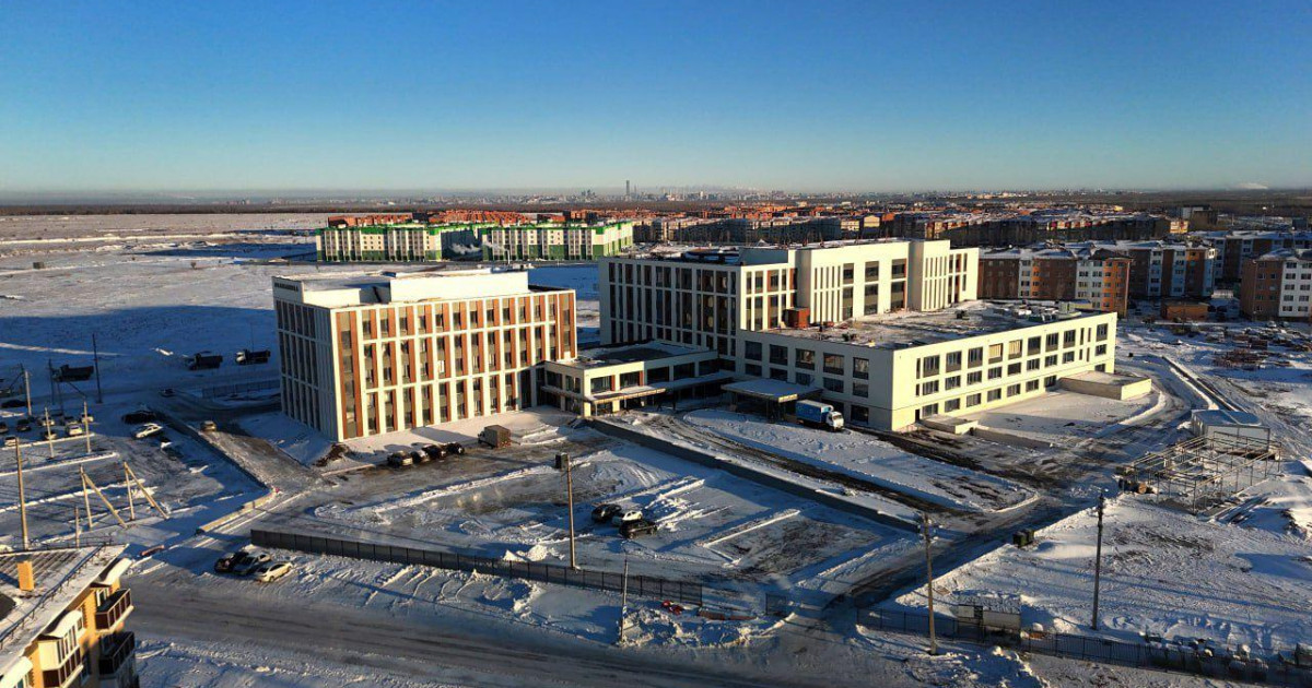 Қосшы қаласында бір ауысымда 1 000 адамды  қабылдауға арналған емхана ашылды