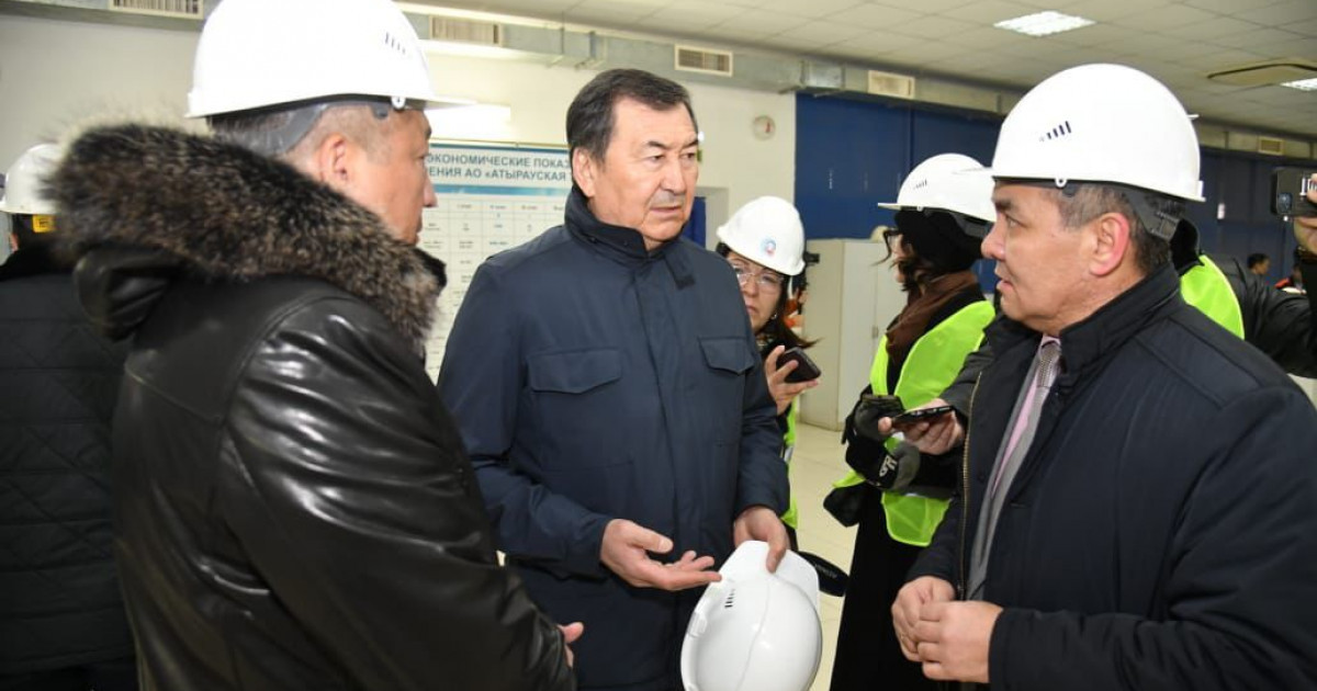 Мәжіліс депутаты Атыраудағы жылу электр орталығына газ жеткізу мәселесін талқылады