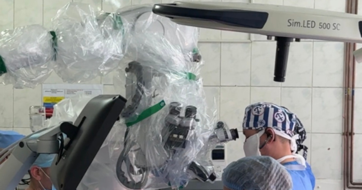 Алматыда созылмалы дертке душар болған науқасқа ота жасалды