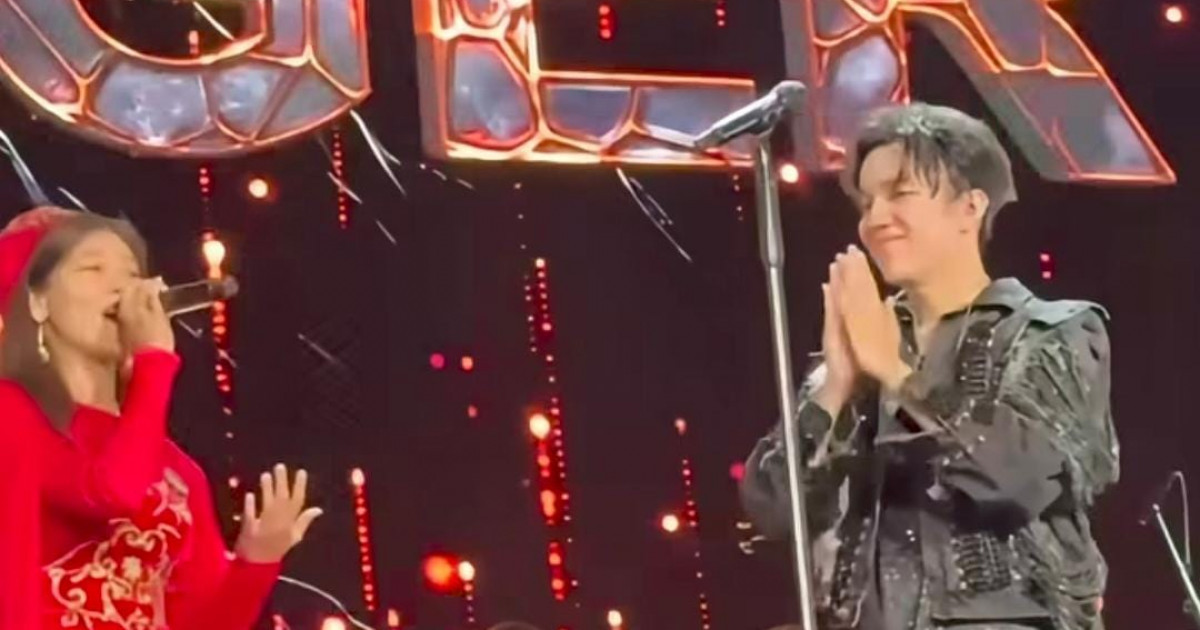 Димаш Құдайберген Испания сахнасында қазақ қызының тілегін орындады