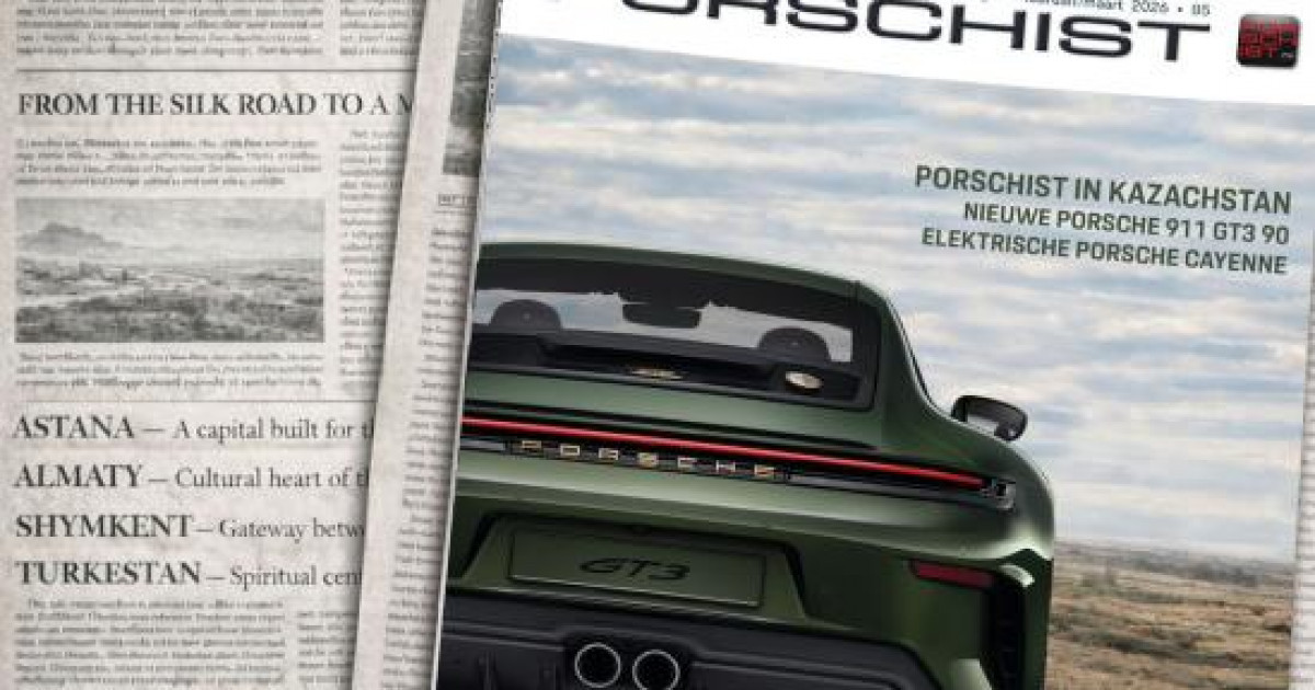 Еуропалық Porschist журналы Қазақстанға арналған арнайы санын ұсынады
