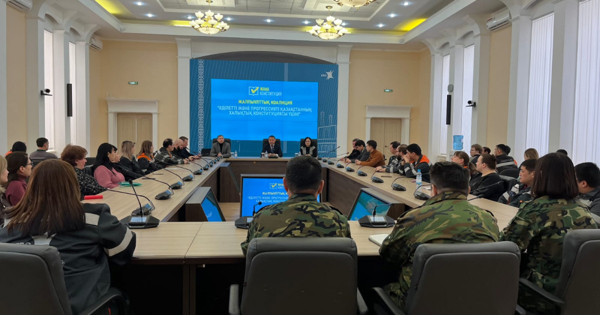 Павлодарда жалпыұлттық коалиция өкілдері еңбек адамдарымен кездесті