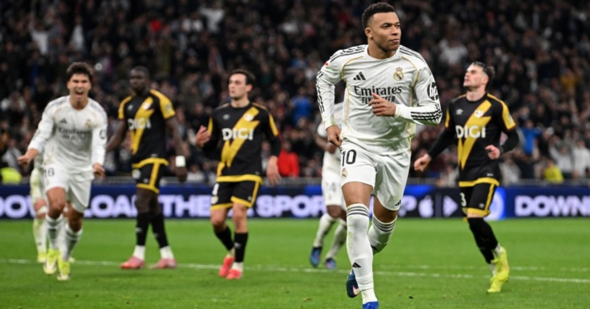 Реал Мадрид өз алаңында Райо Вальекано командасын әрең жеңді