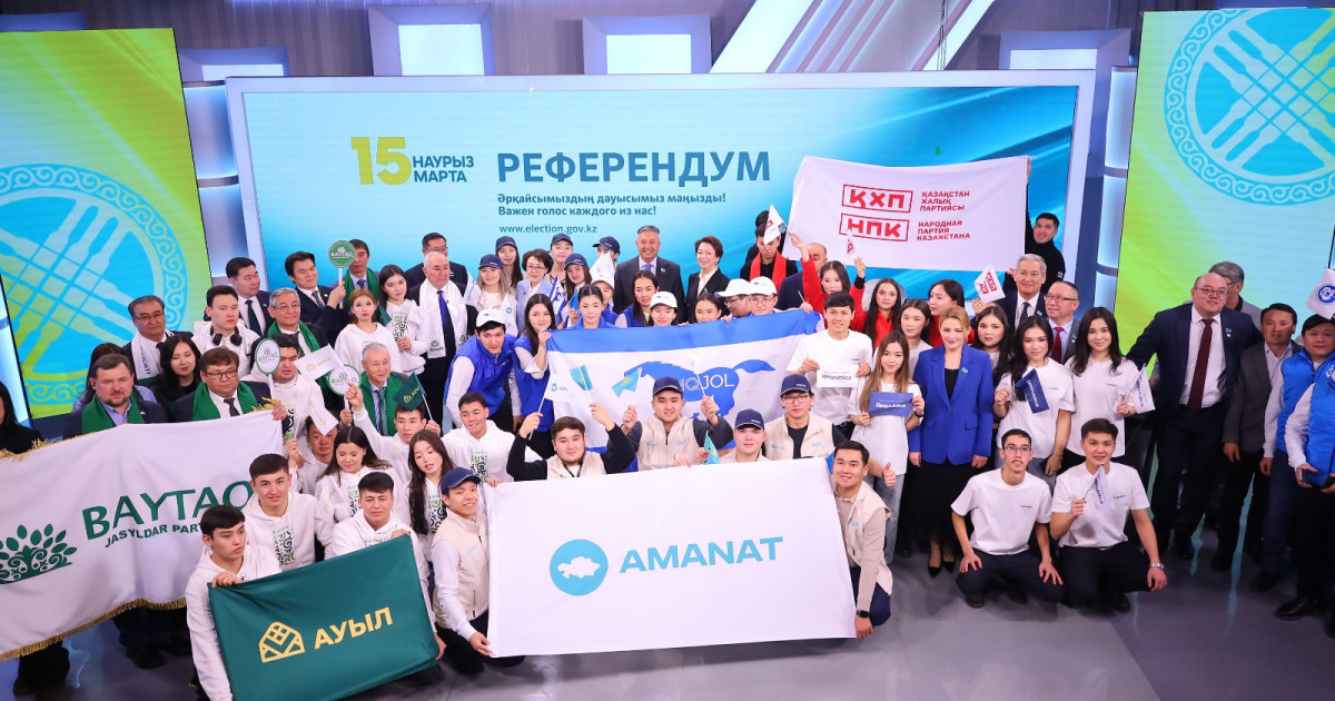 Саяси партиялар халықтық Конституцияны қолдайтынын мәлімдеді