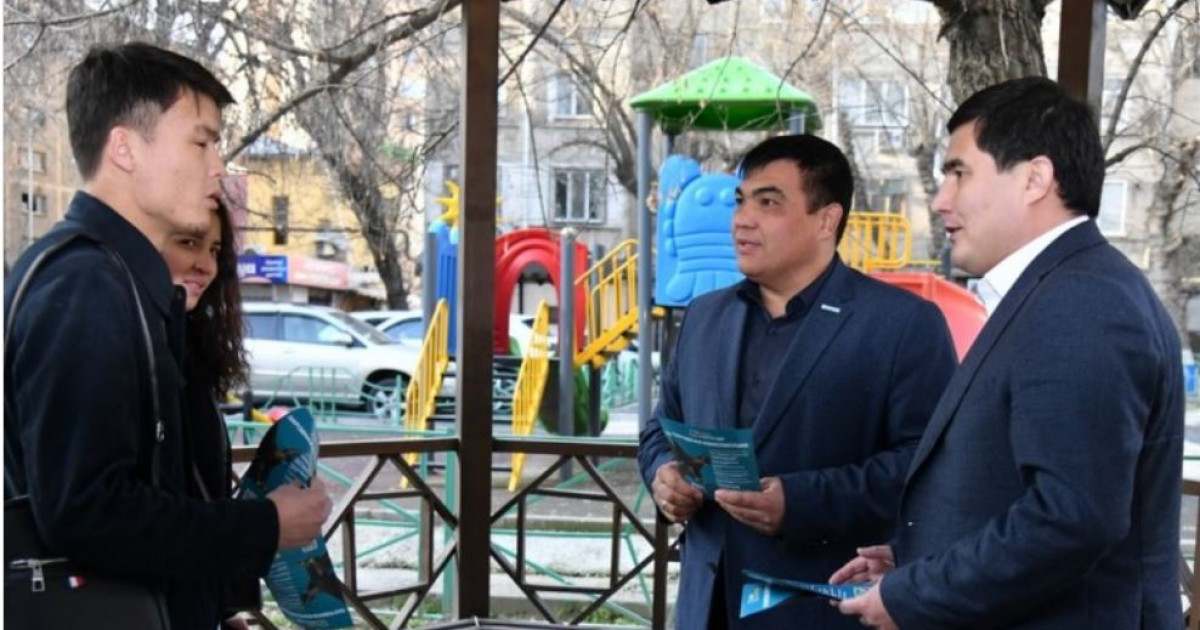 Шымкентте «Есіктен есікке» акциясы ұйымдастырылды