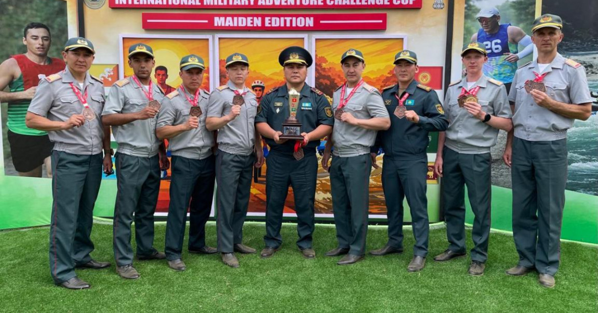 Үндістанда дуатлоннан өткен халықаралық жарыста әскер спортшылары қола жүлдеге ие болды