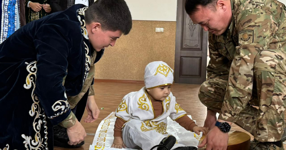 Әскери бөлімде тұсаукесер дәстүрі өтті