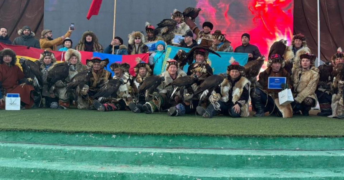 Абай облысының бүркітшісі әлем чемпионатының күміс жүлдегері атанды