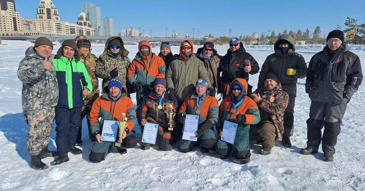 Астанадағы балық аулау чемпионаты жоғары спорт пен ізгілікті ұштастырды