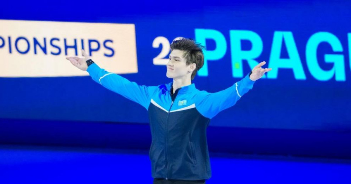 Диас Жиренбаев мәнерлеп сырғанаудан әлем чемпионатында дебют жасады