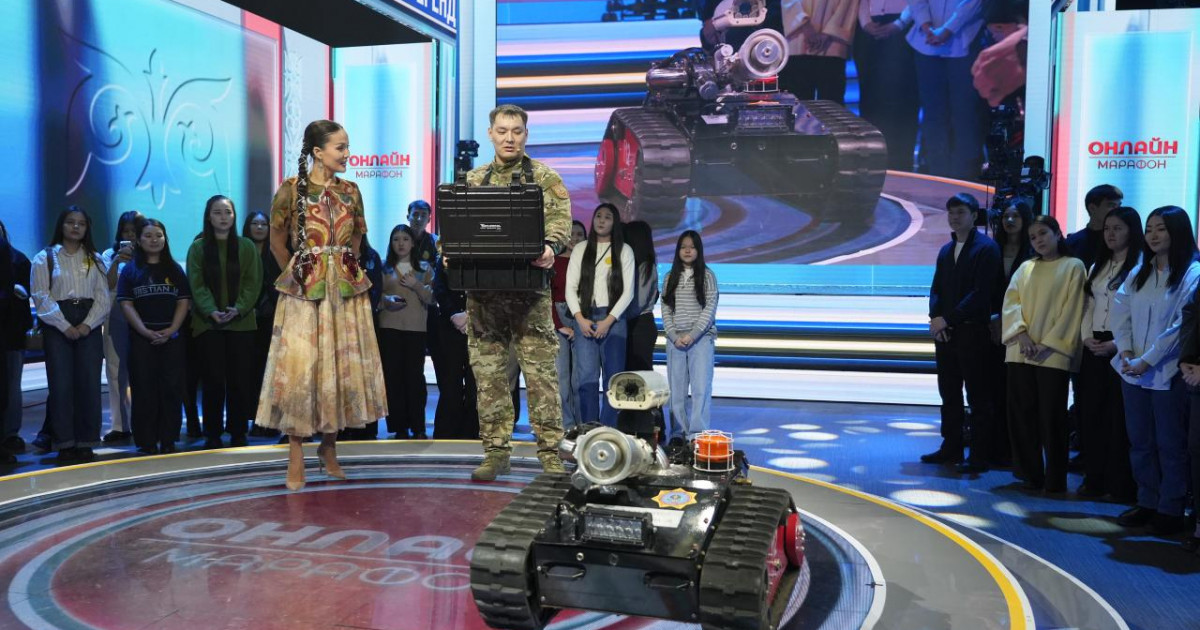 Инновациялық робот-өрт сөндірушісі таныстырылды