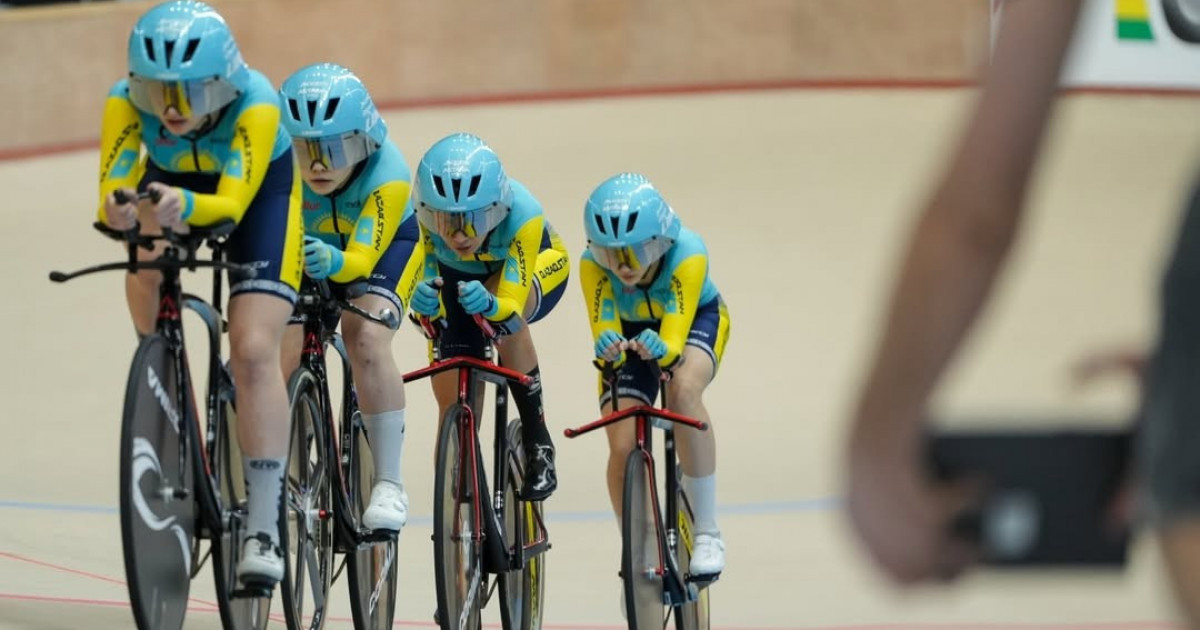 Қазақстан тректегі велоспорттан Азия чемпионатында алтын медаль жеңіп алды