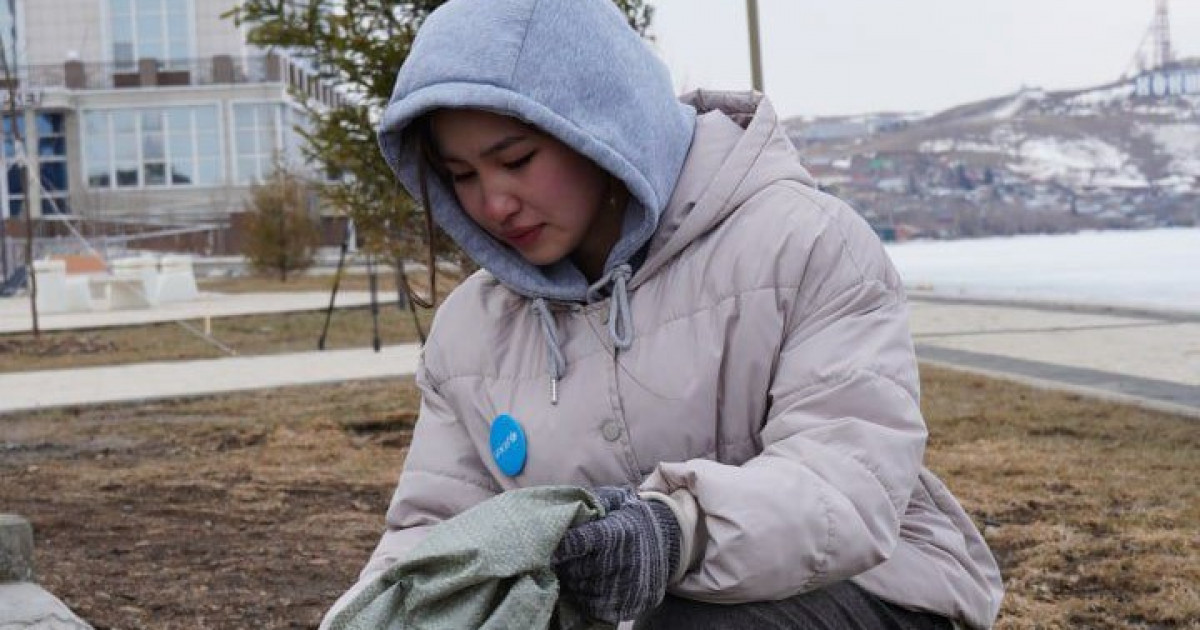 Көкшетауда Наурыз мейрамынан кейін қаланы тазалады