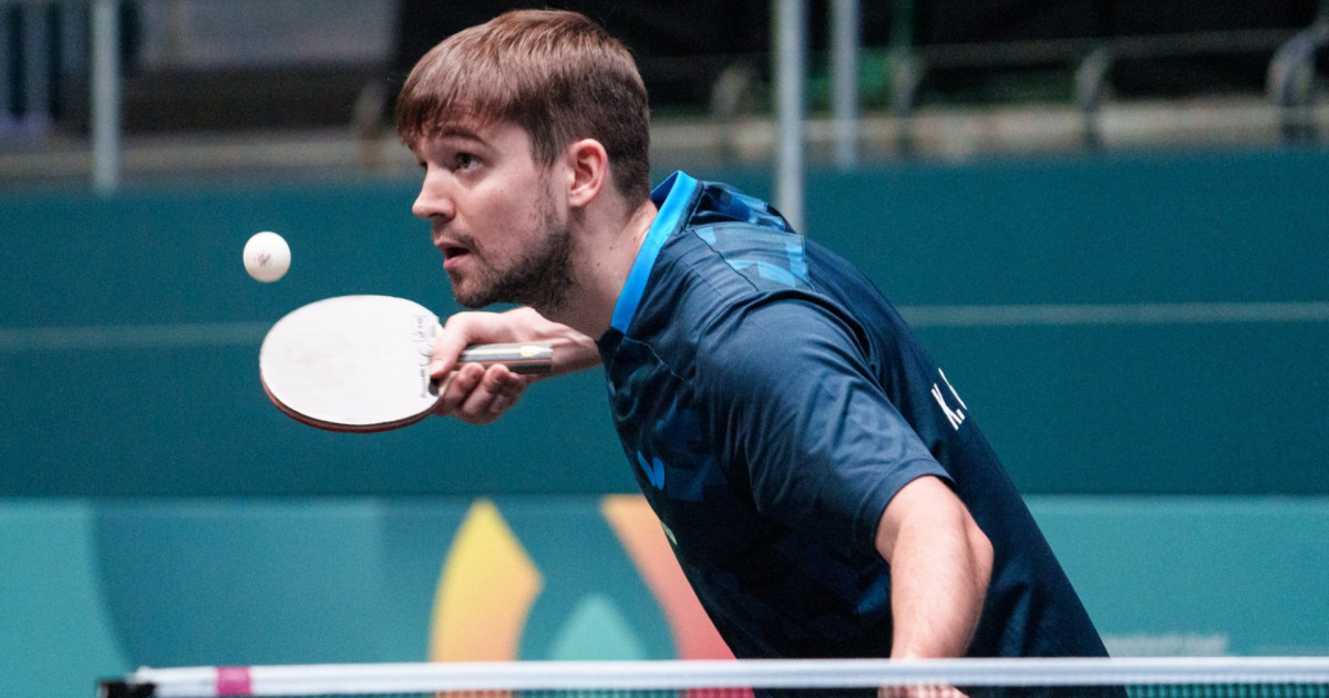 Кирилл Герасименко үстел теннисінен ел чемпионатында үш алтын медаль алды