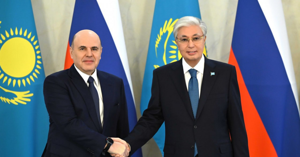 Мемлекет басшысы Ресей премьер-министрі Михаил Мишустинді қабылдады