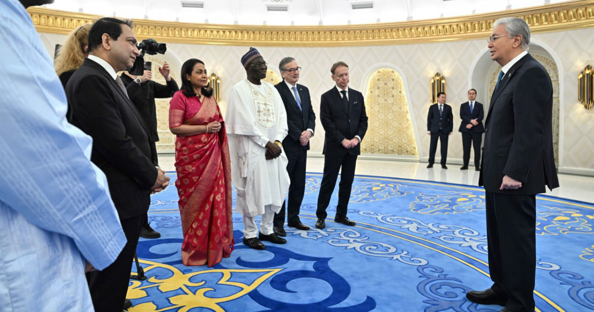 Президент Қасым-Жомарт Тоқаев бірқатар мемлекеттің елшілерінен сенім грамотасын қабылдады